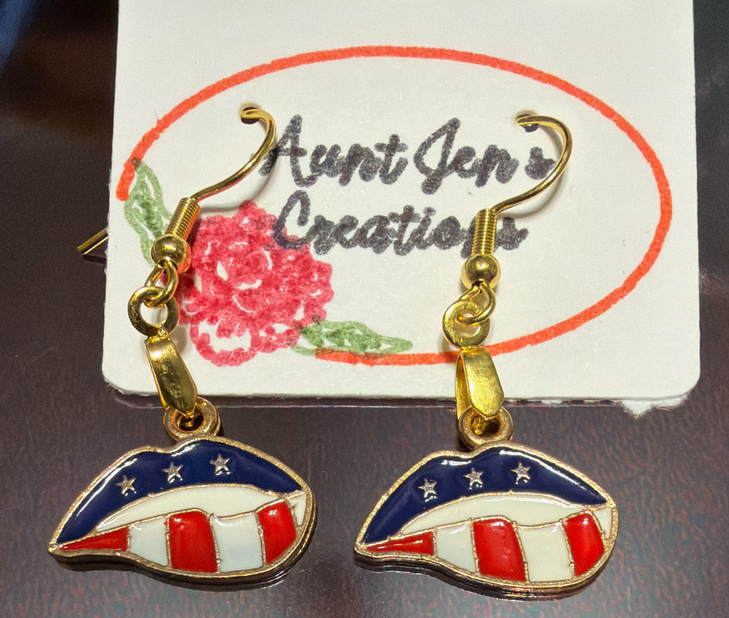 Patriotic Earrings