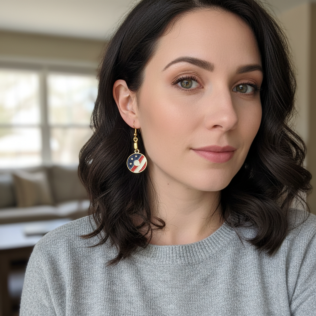 Patriotic Earrings