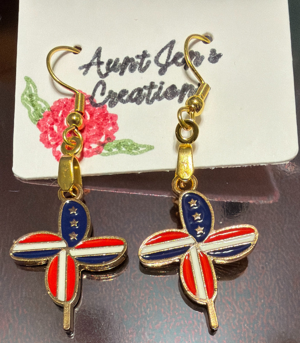 Patriotic Earrings