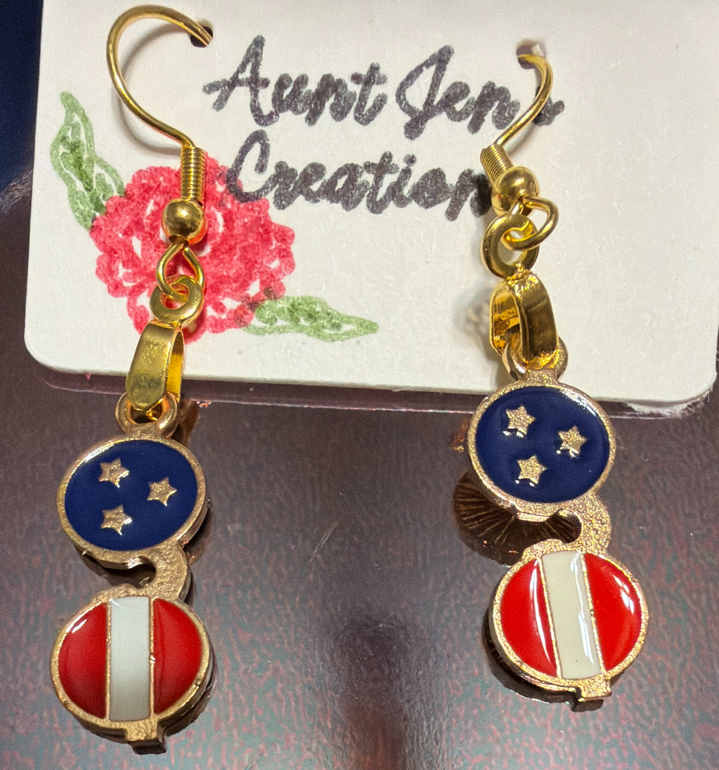 Patriotic Earrings