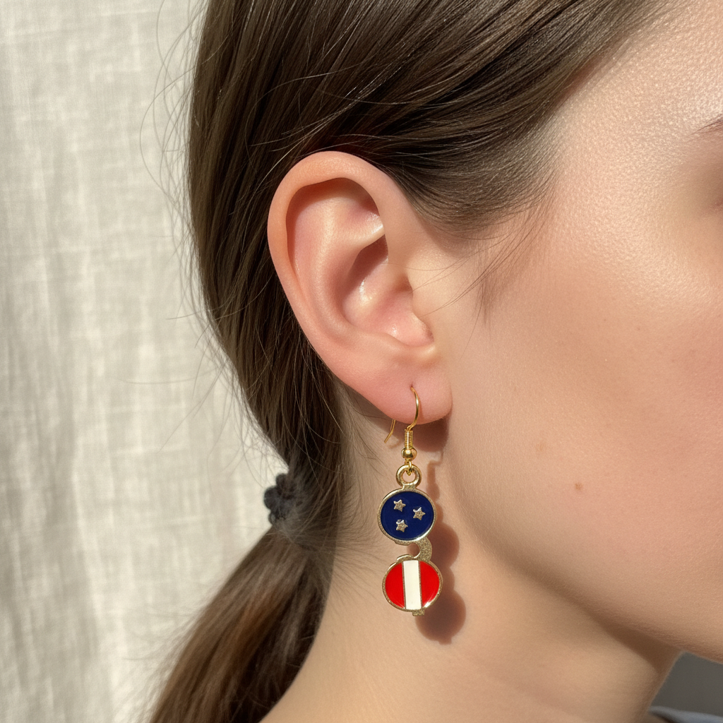 Patriotic Earrings