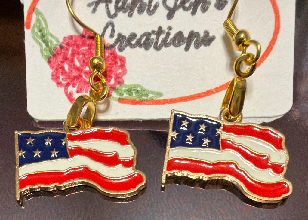 Patriotic Earrings