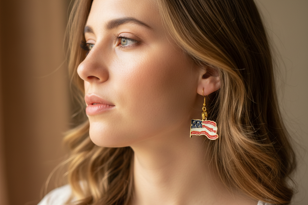 Patriotic Earrings