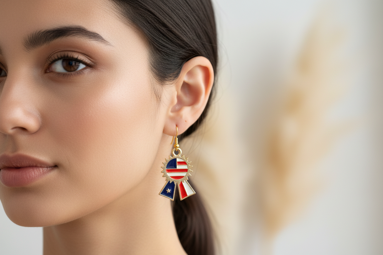 Patriotic Earrings