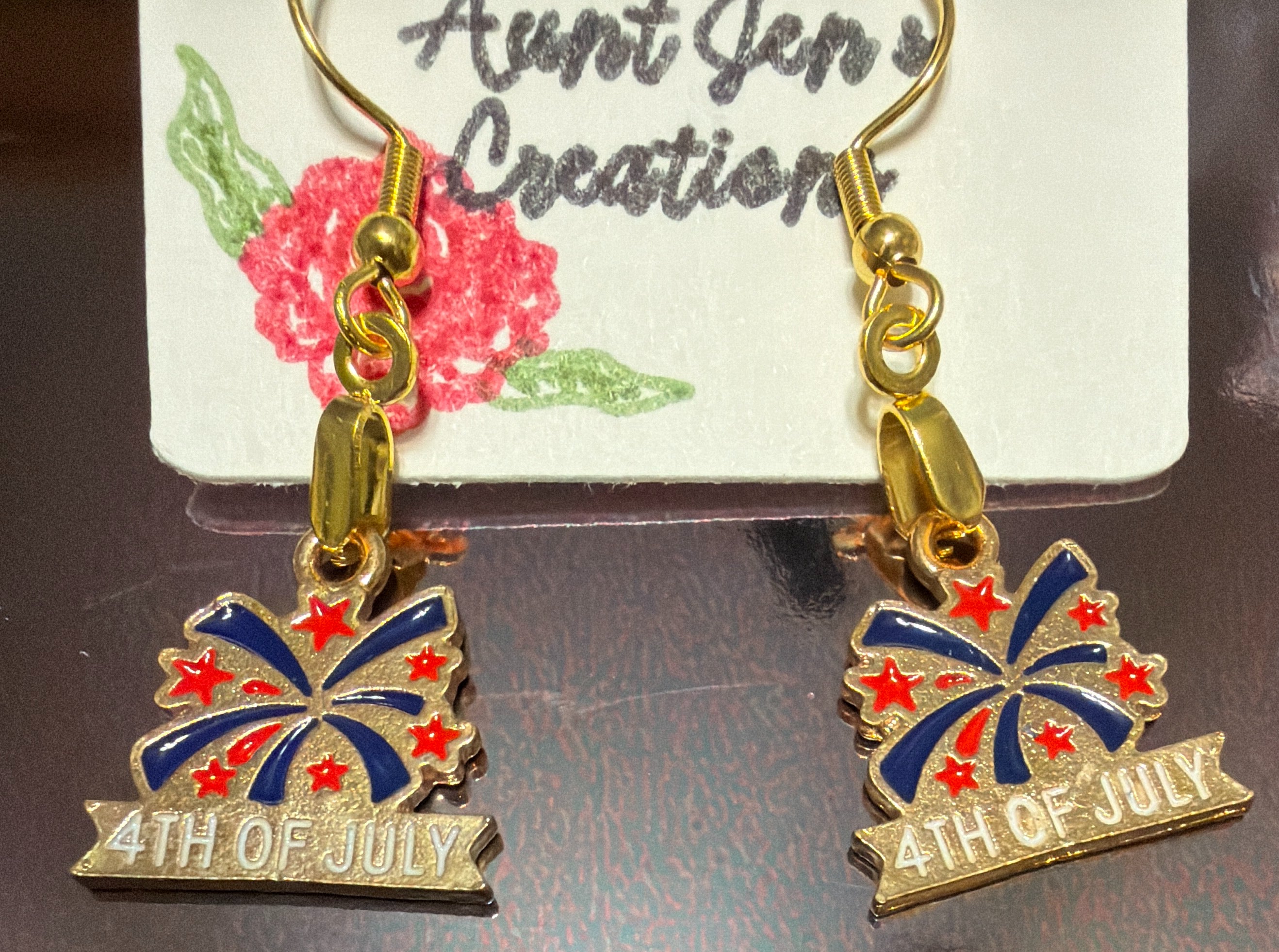 Patriotic Earrings