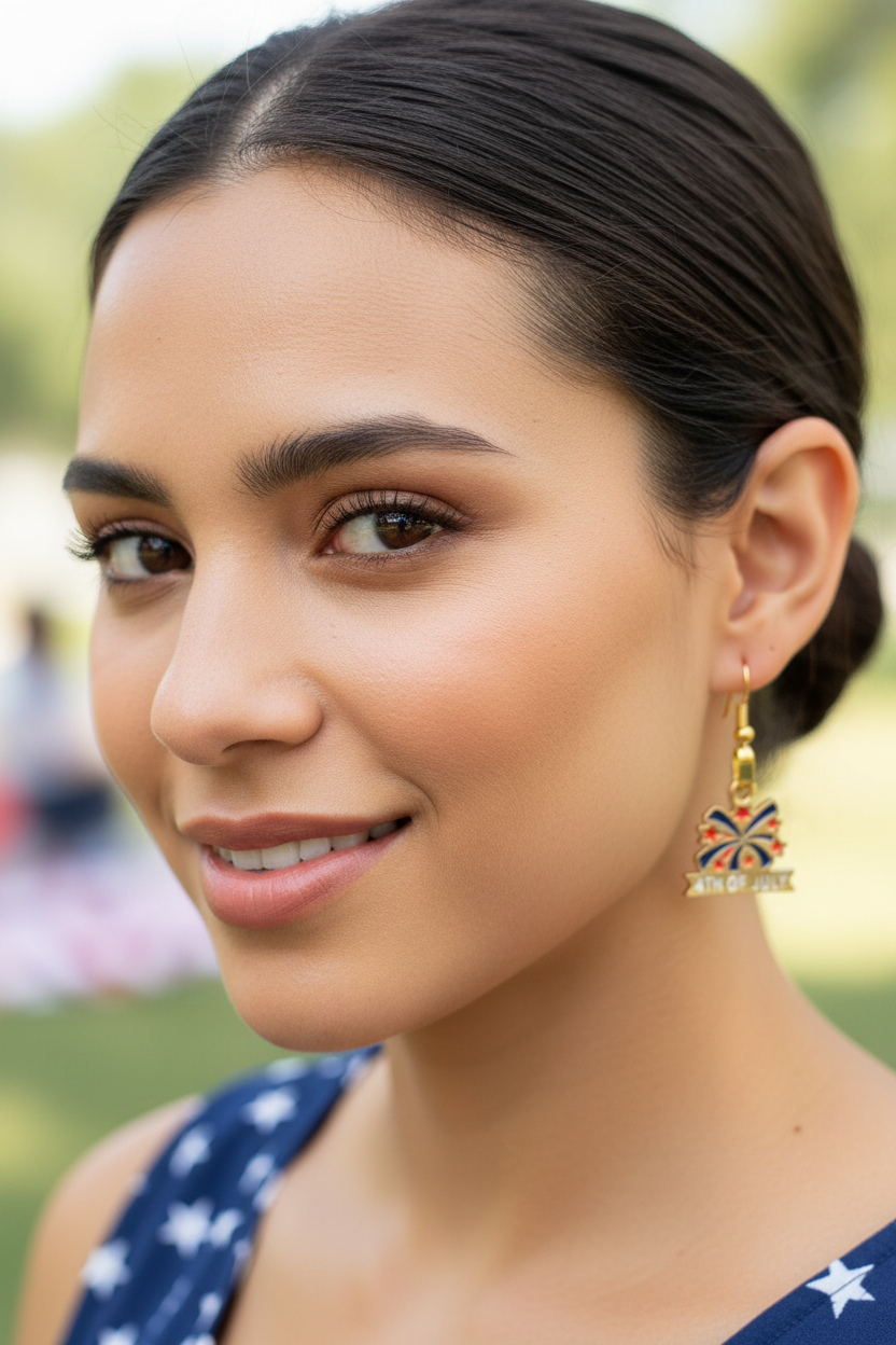 Patriotic Earrings