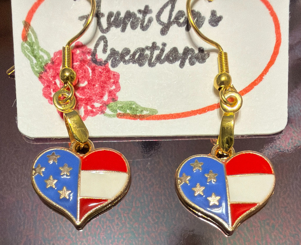 Patriotic Earrings