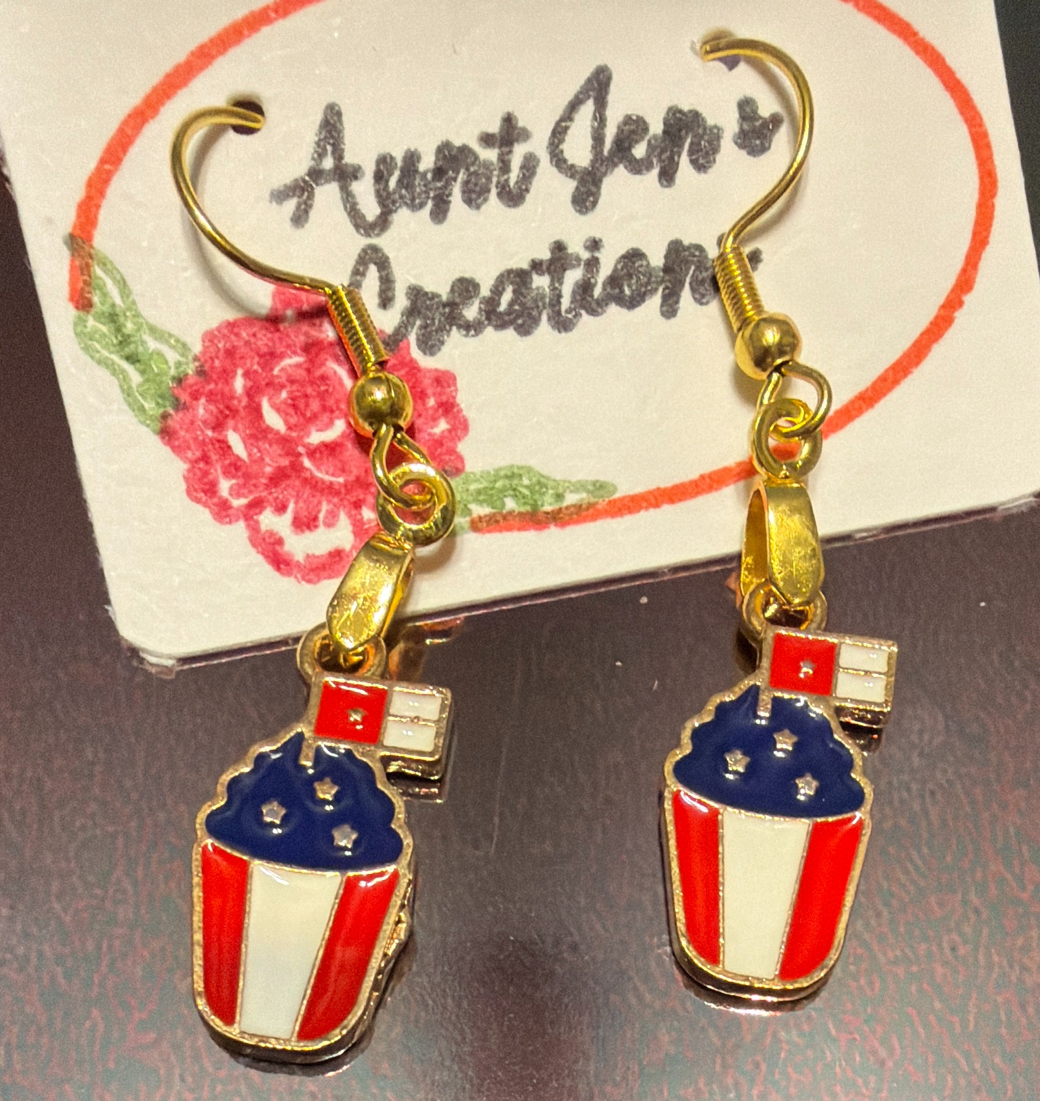 Patriotic Earrings