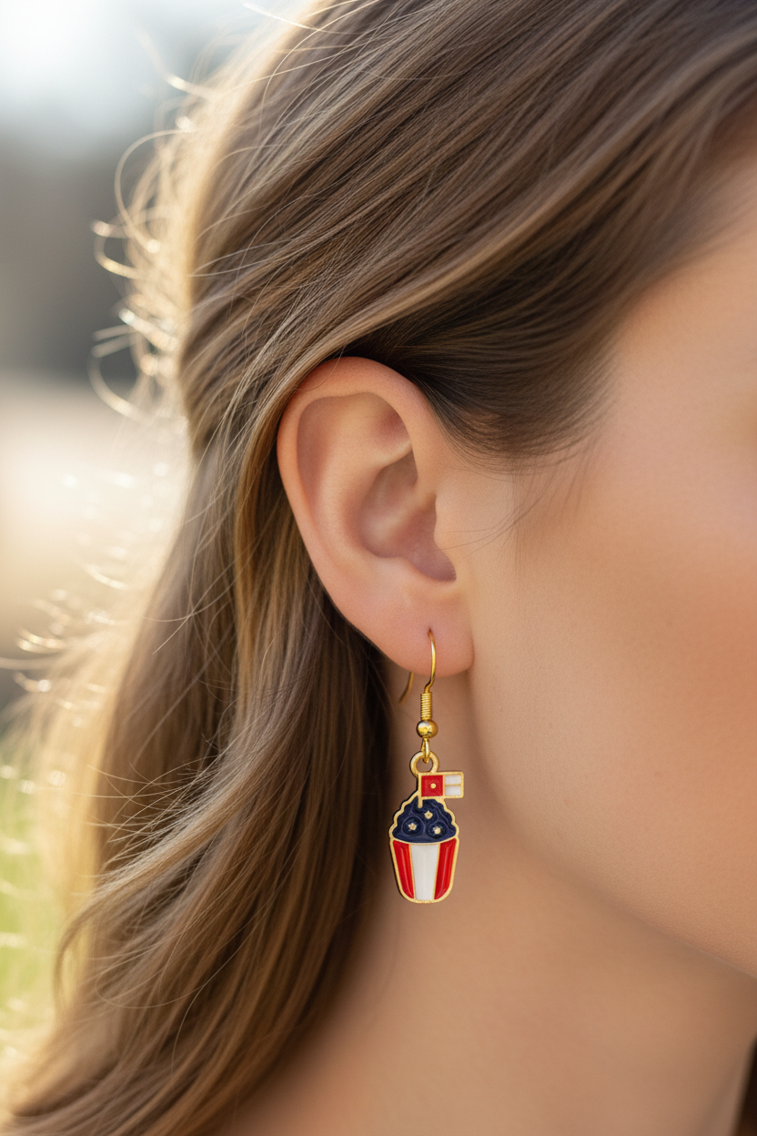 Patriotic Earrings
