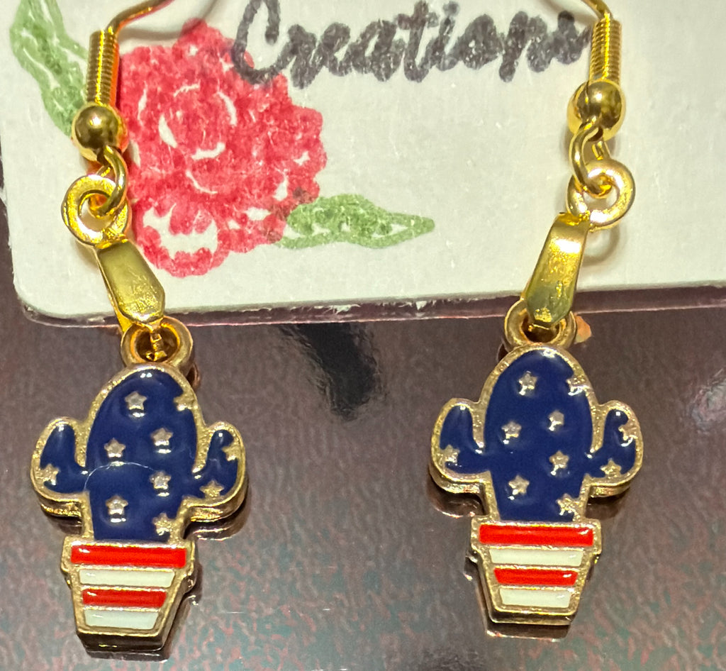 Patriotic Earrings