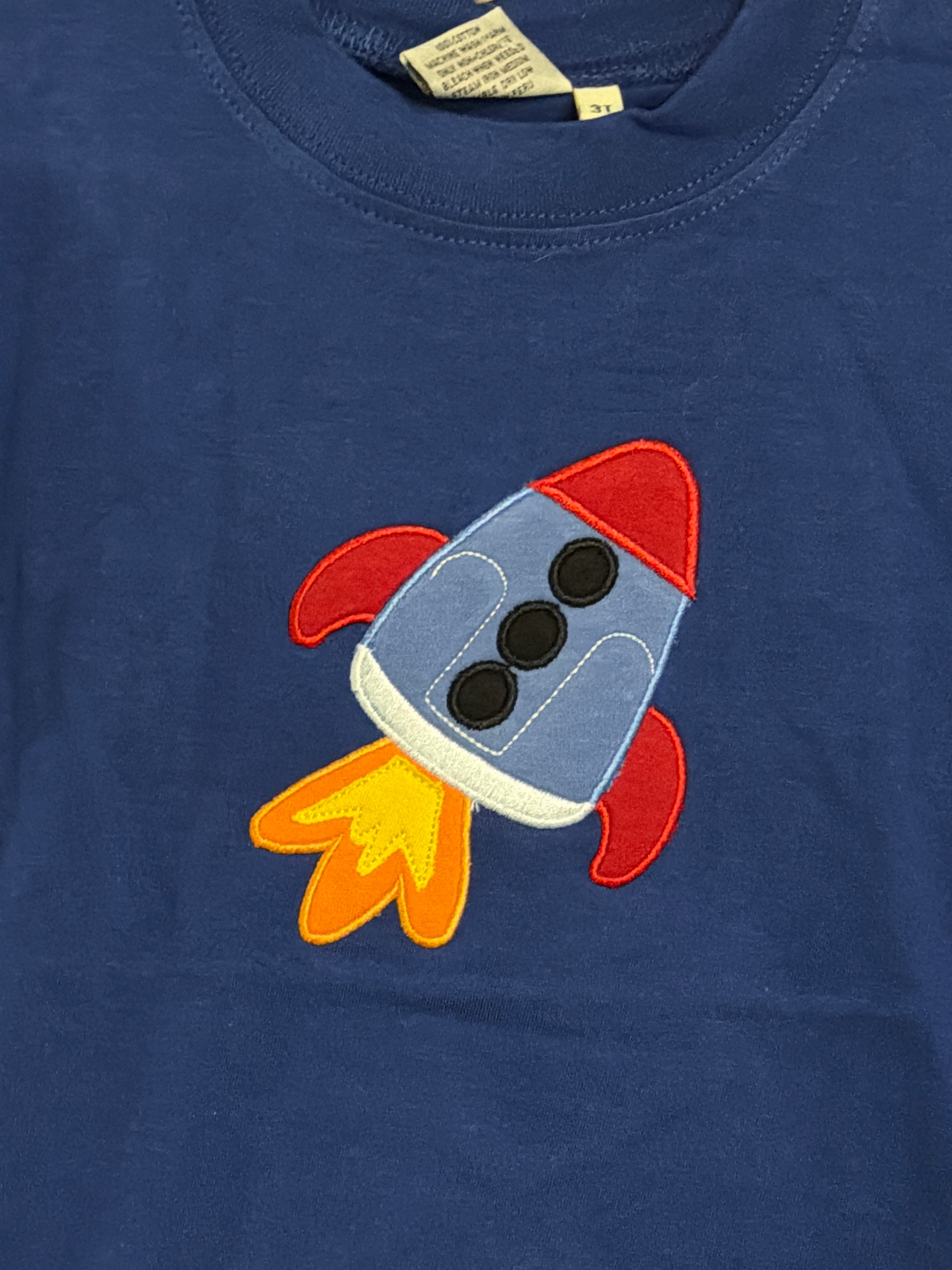 Blue Rocket - Boy Shirt