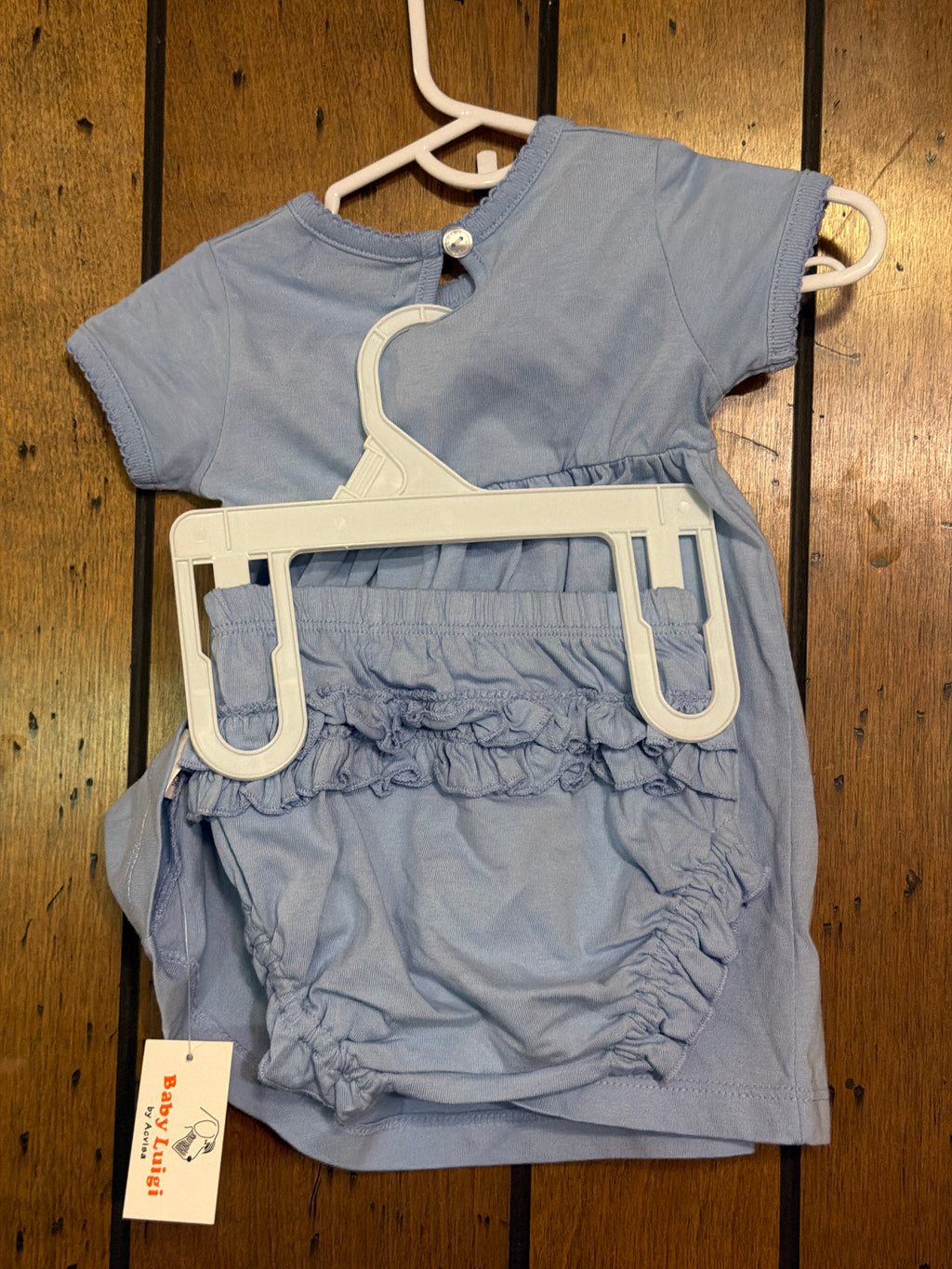 Daisy- Heart - Bow Blue - Girl Two Piece