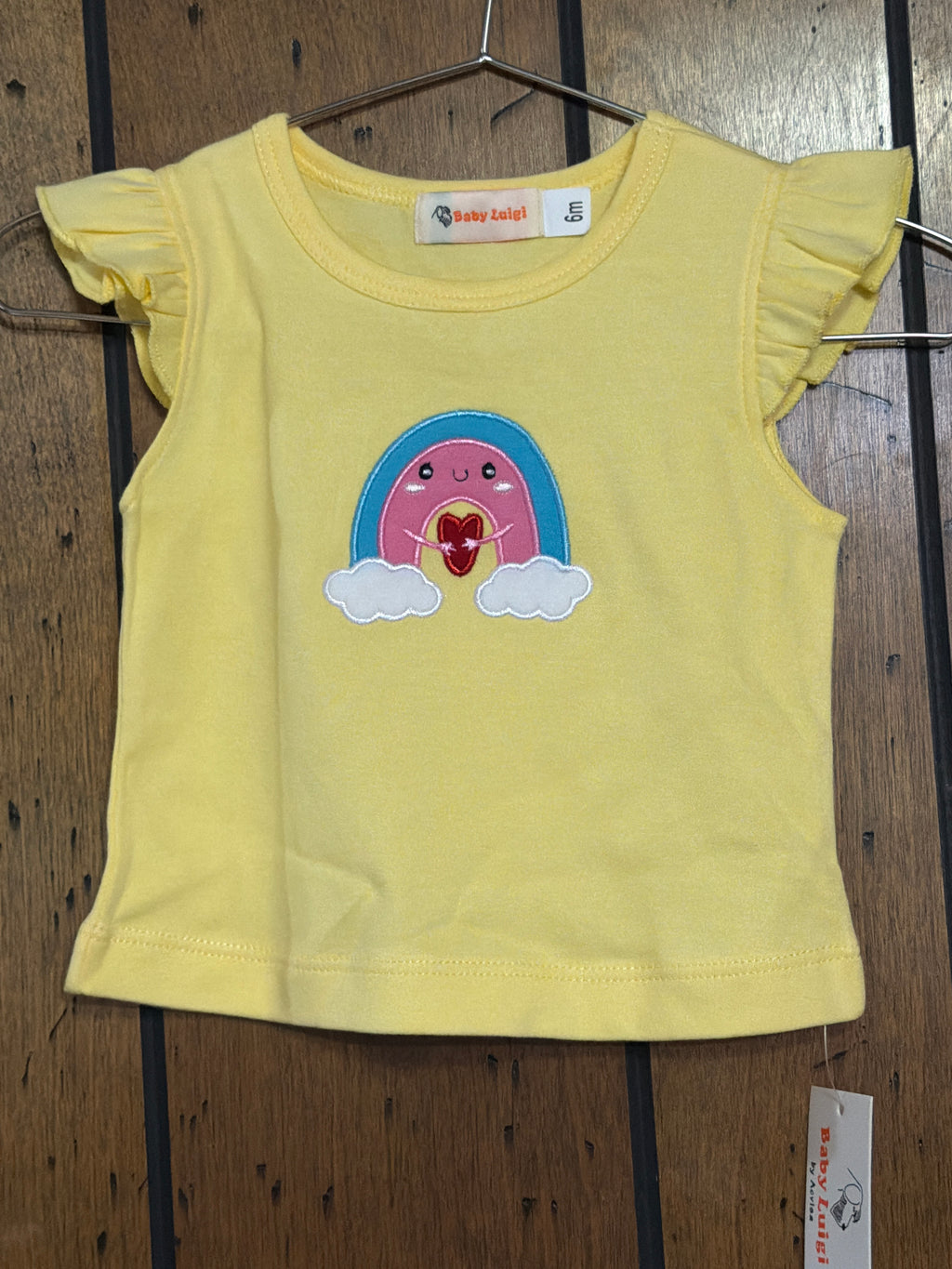 Loving Rainbow Yellow - Girl Shirt