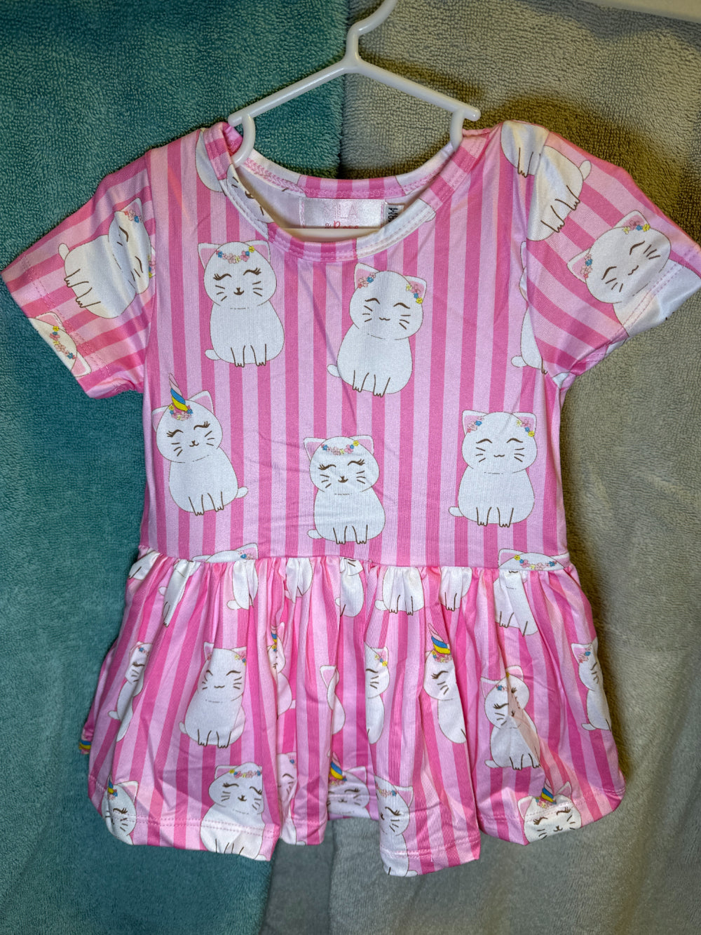 Kittycorn Short Sleeve Twirl Bodysuit