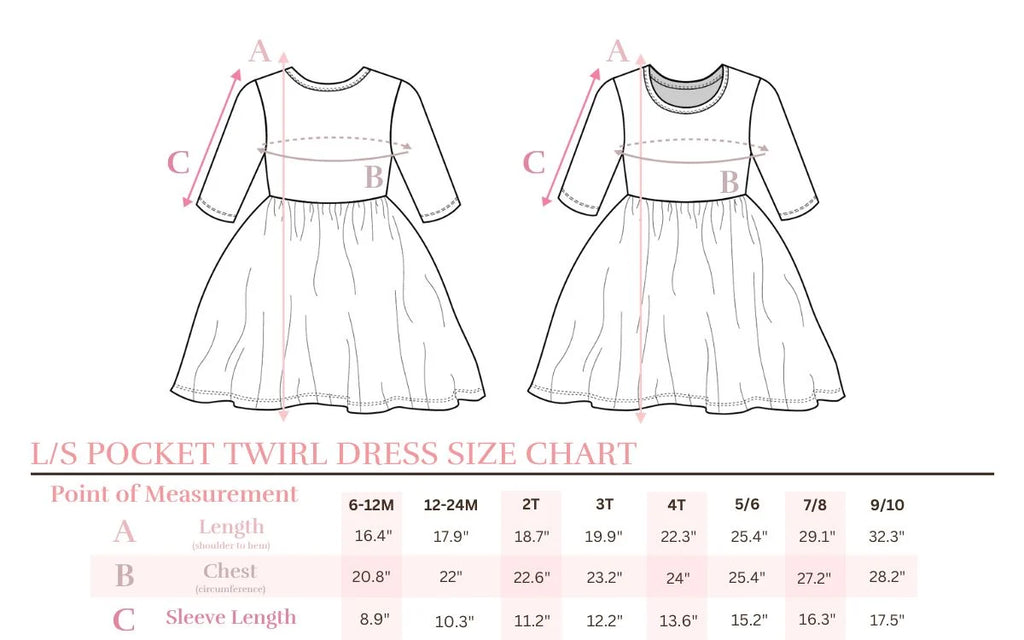 Oh Christmas Tree Long Sleeve Pocket Twirl Dress