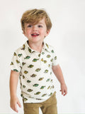 Lake Fish - Short Sleeve Polo Shirt