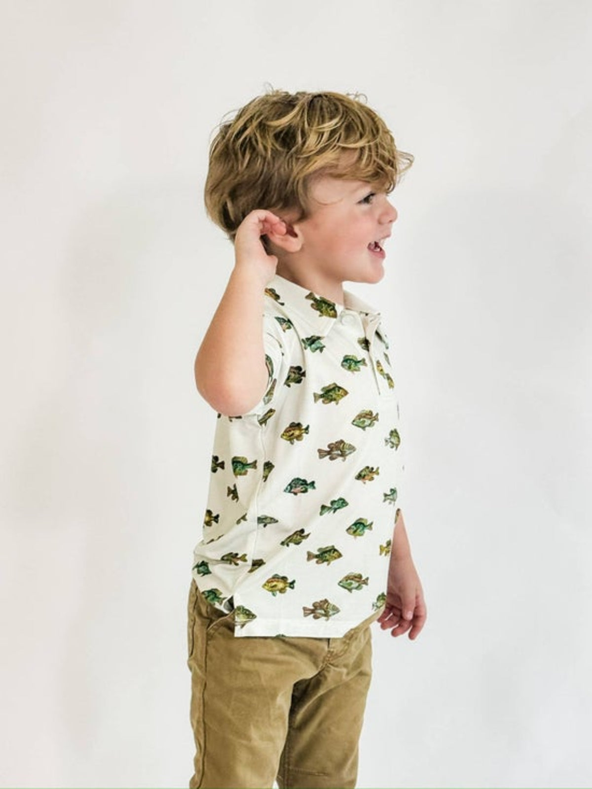 Lake Fish - Short Sleeve Polo Shirt