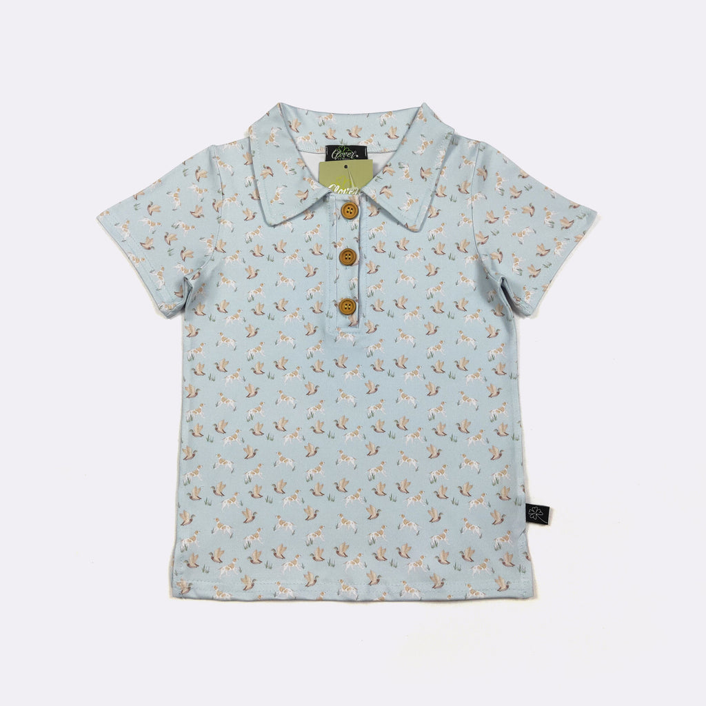 Mallard Hunter Boy Collar Shirt