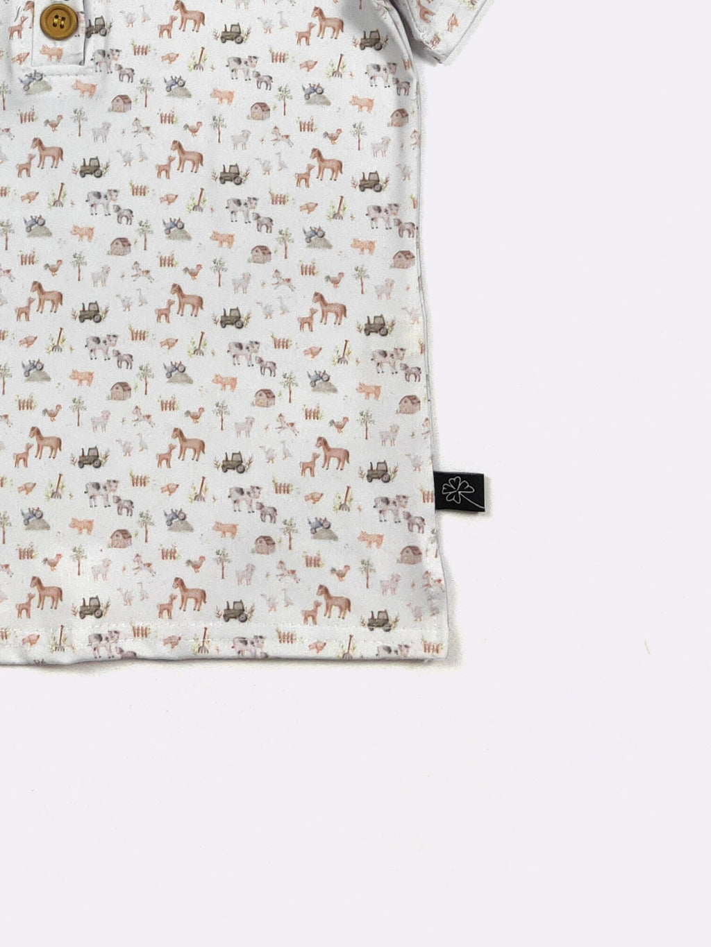 Mini Farm Boy Collar Shirt