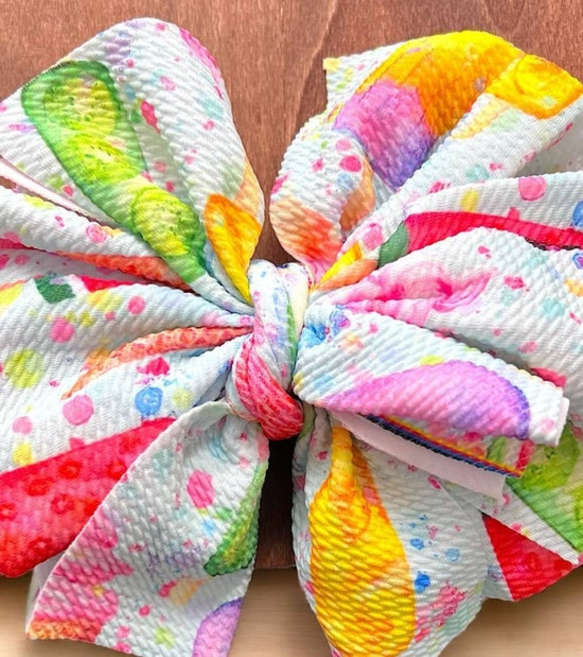 Multi Color Spotting Printed Headband