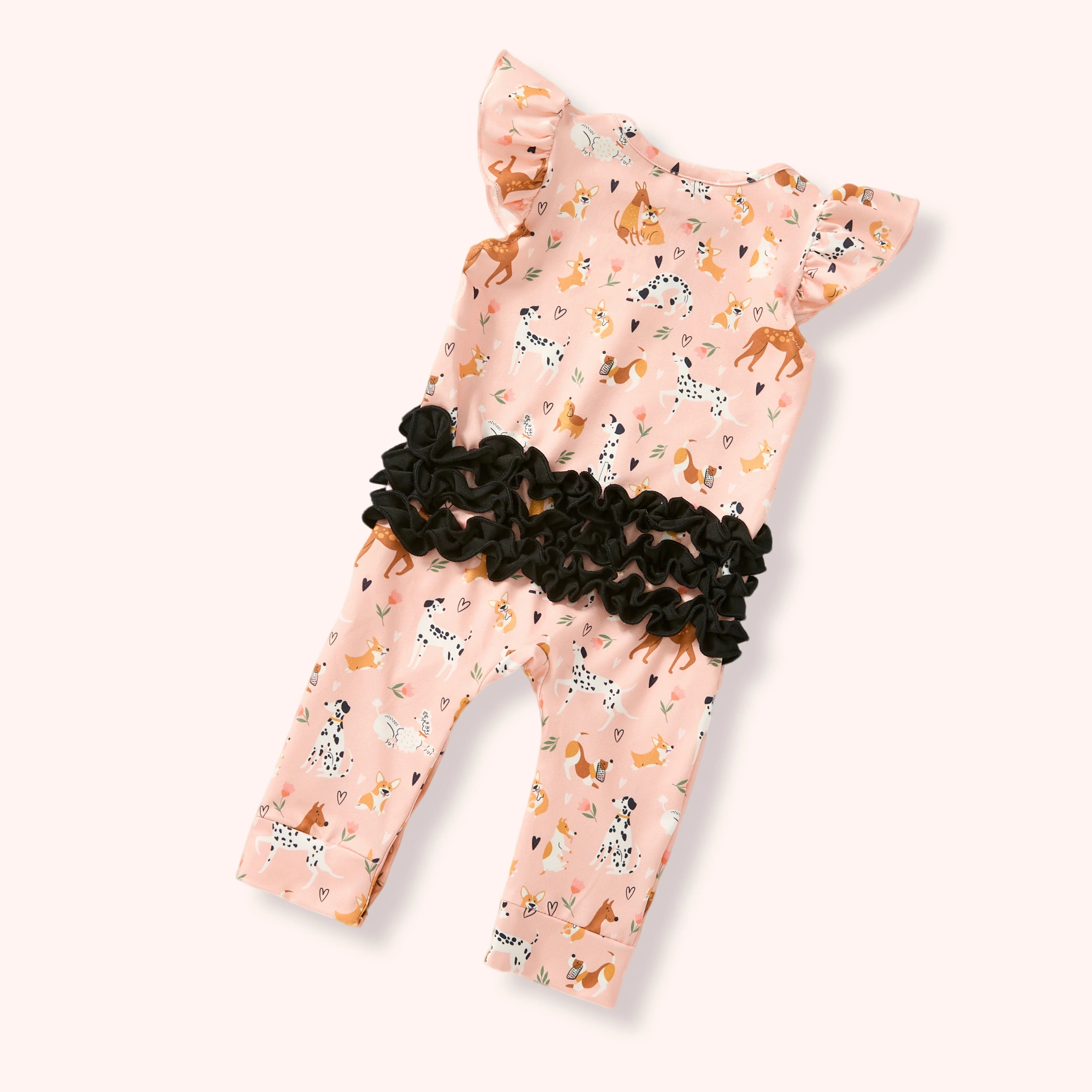 Playful Paws - Girl Romper