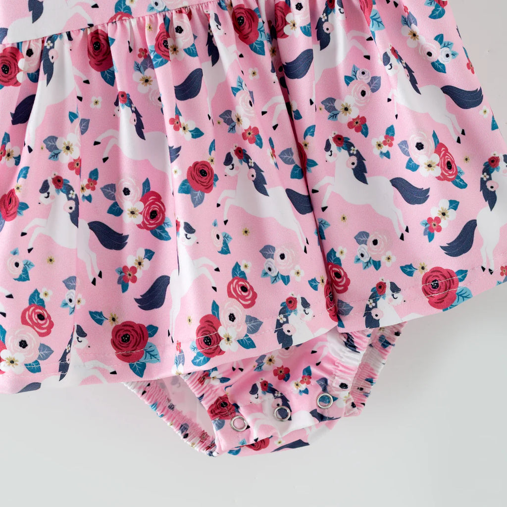 Ponies & Roses Romper