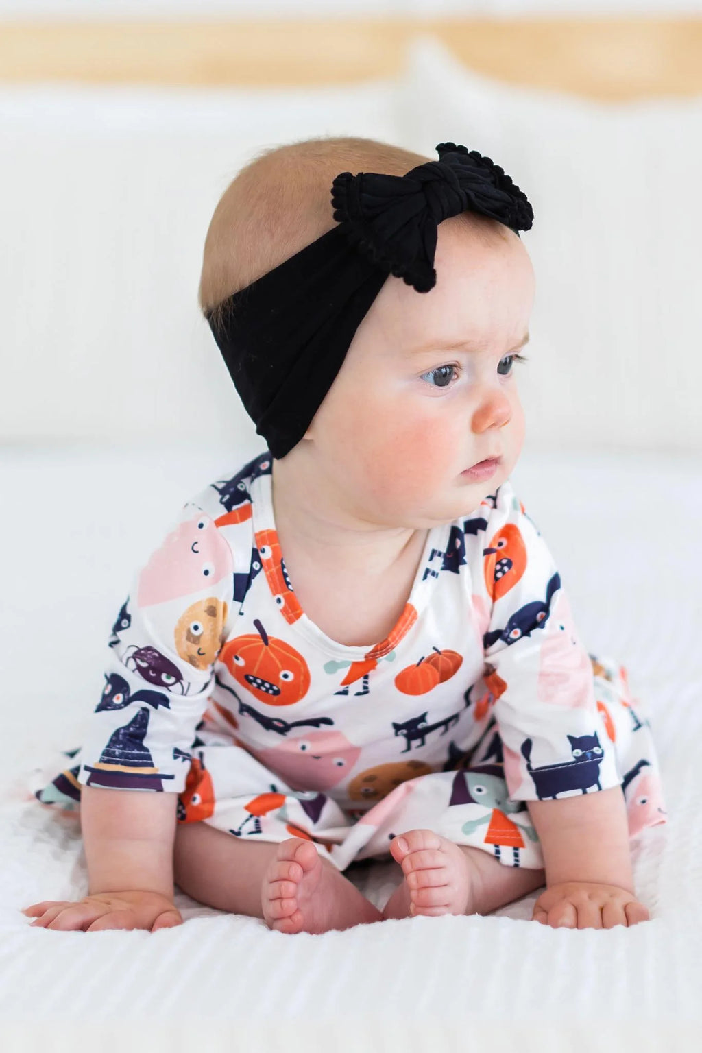 Pom Pom Nylon Headwrap