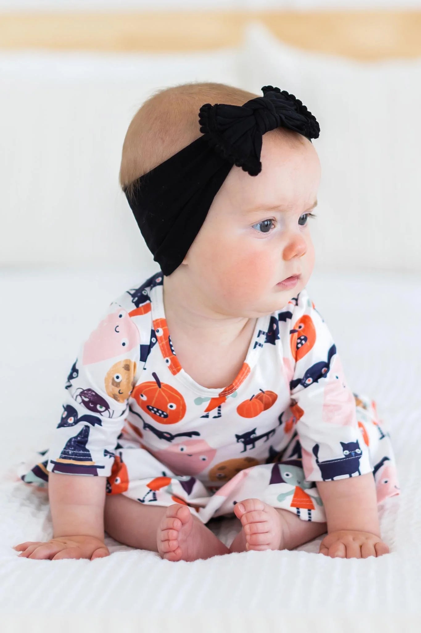 Pom Pom Nylon Headwrap