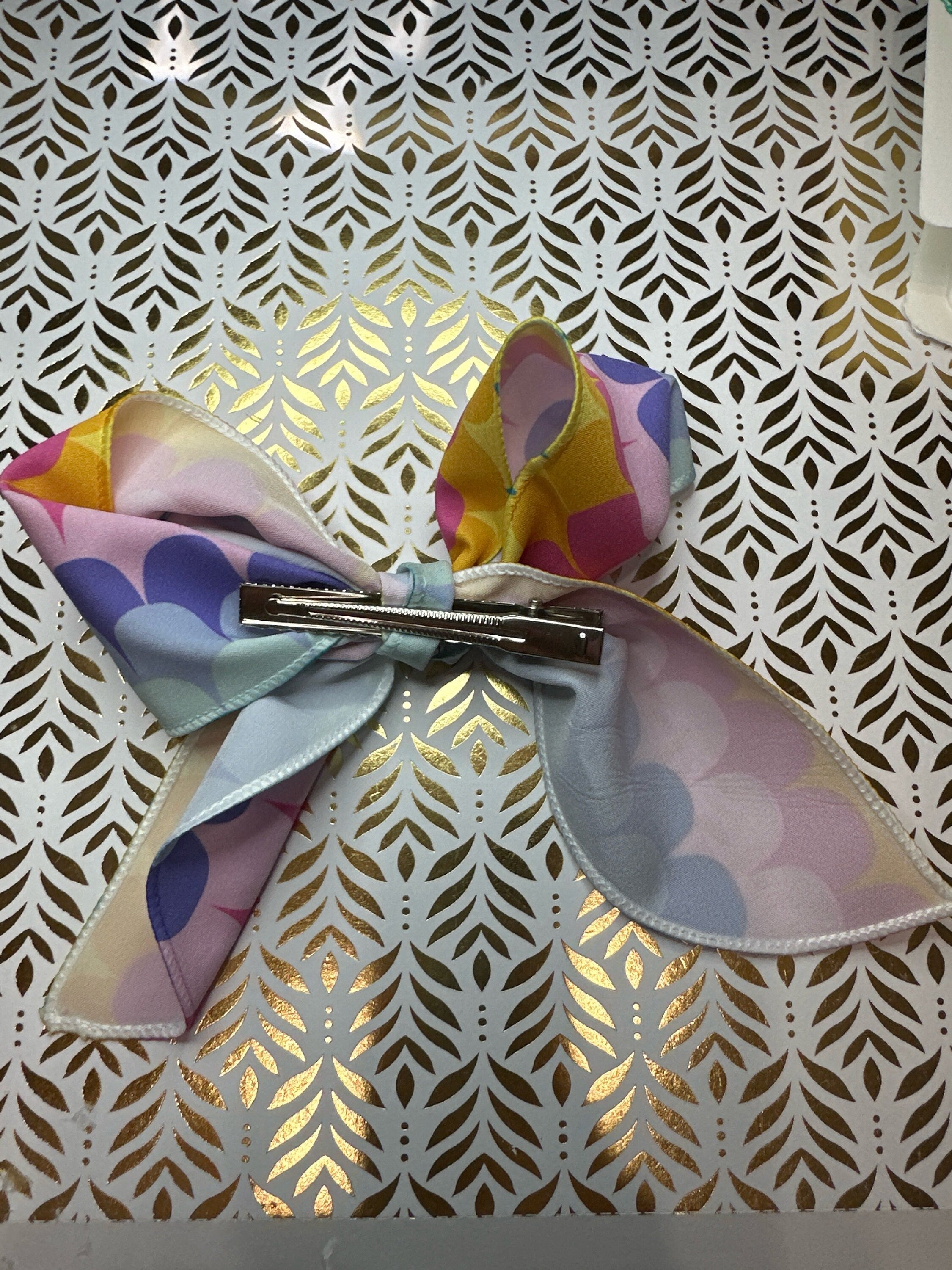 Silky Sailor Hair bow