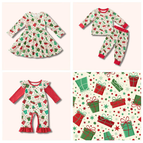 All Wrapped Up - Girl Romper