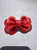 Heart Breaker Faux Leather Hair bows