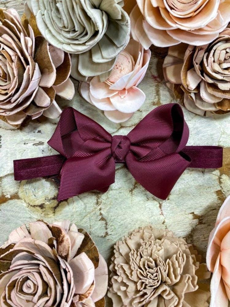 Essential Grosgrain Hair Bow 2 - Headband - 4"