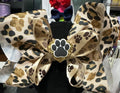 Leopard Print Boutique Hair Bow