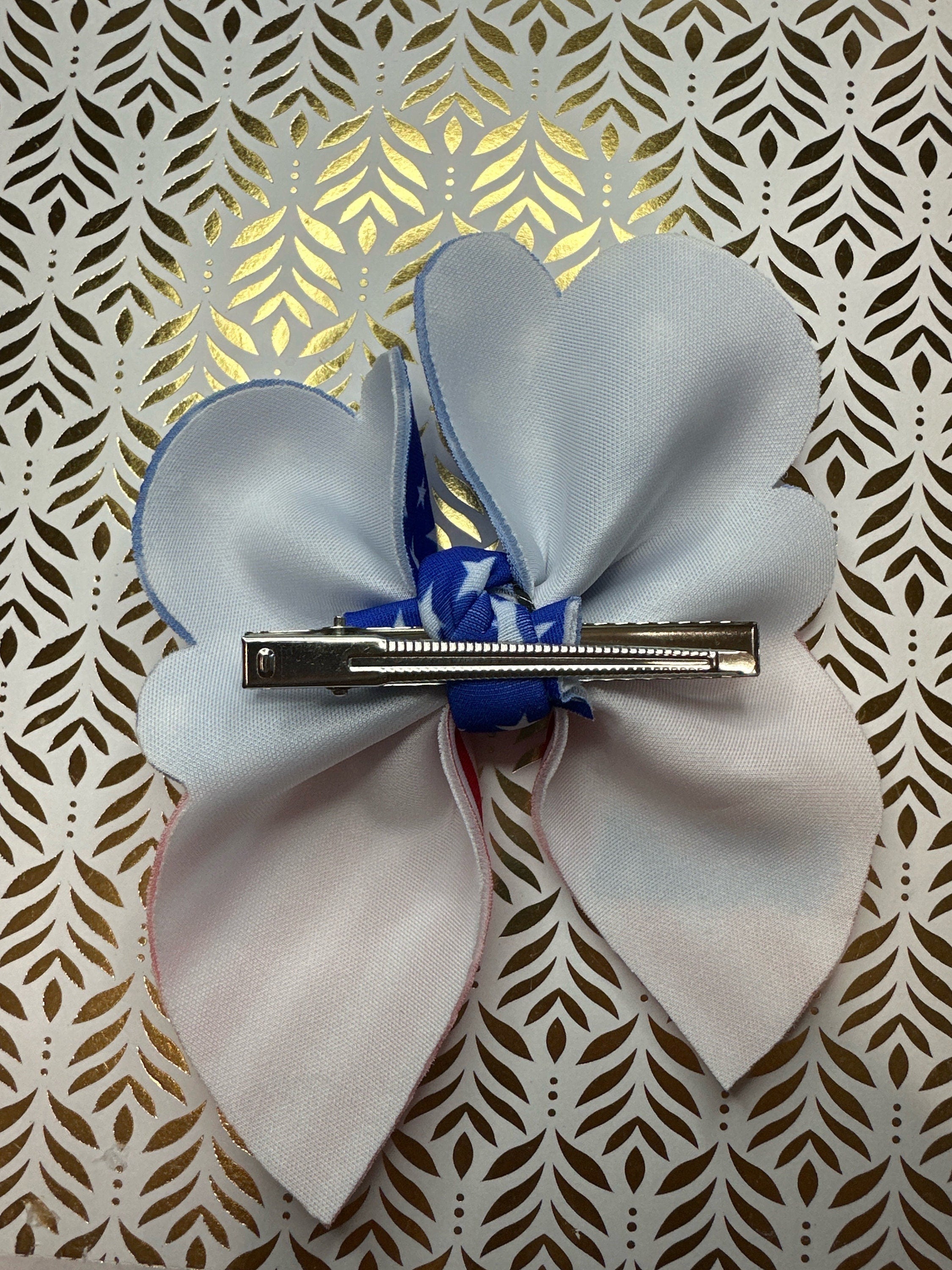 USA Spirit Shapes Bubble Neoprene Hair bows