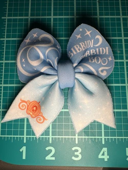 Cinderella mini Bubble Hair bow