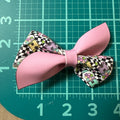 Sweet Treats Pinwheel Faux Leather Hair Bows