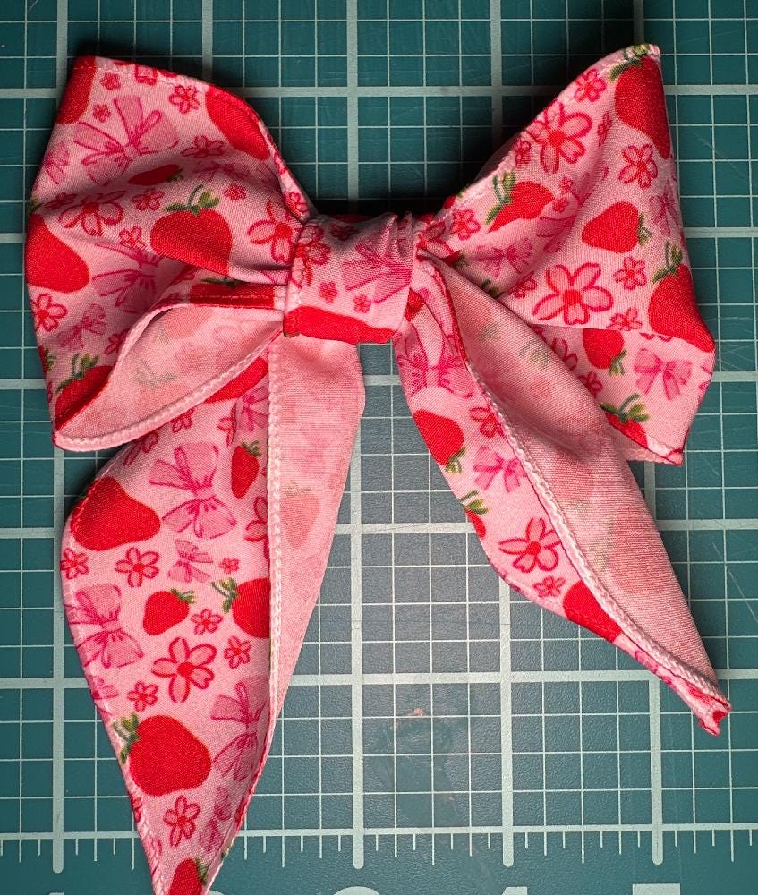 Silky Sailor Hair bow