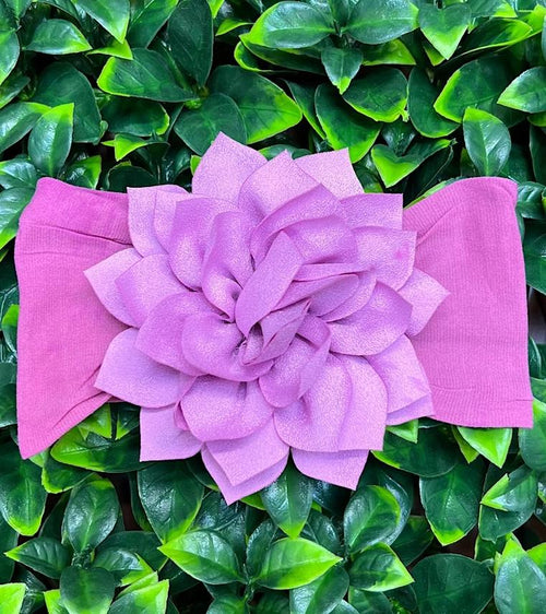5" Flower Headband For Baby, Very Soft & Stretchable.