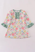 Floral print dress
