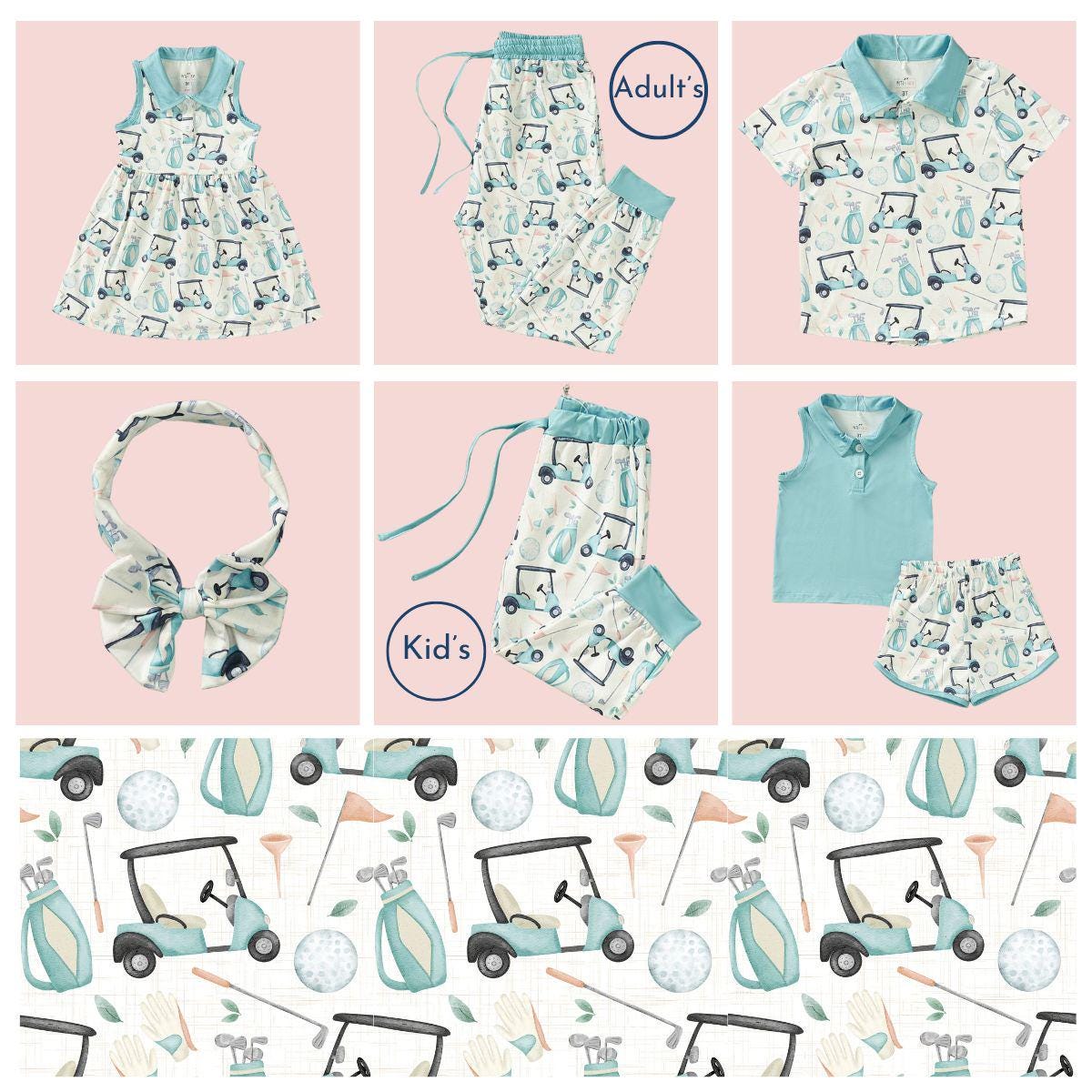 Hole In One Girls Dress (Pete + Lucy)