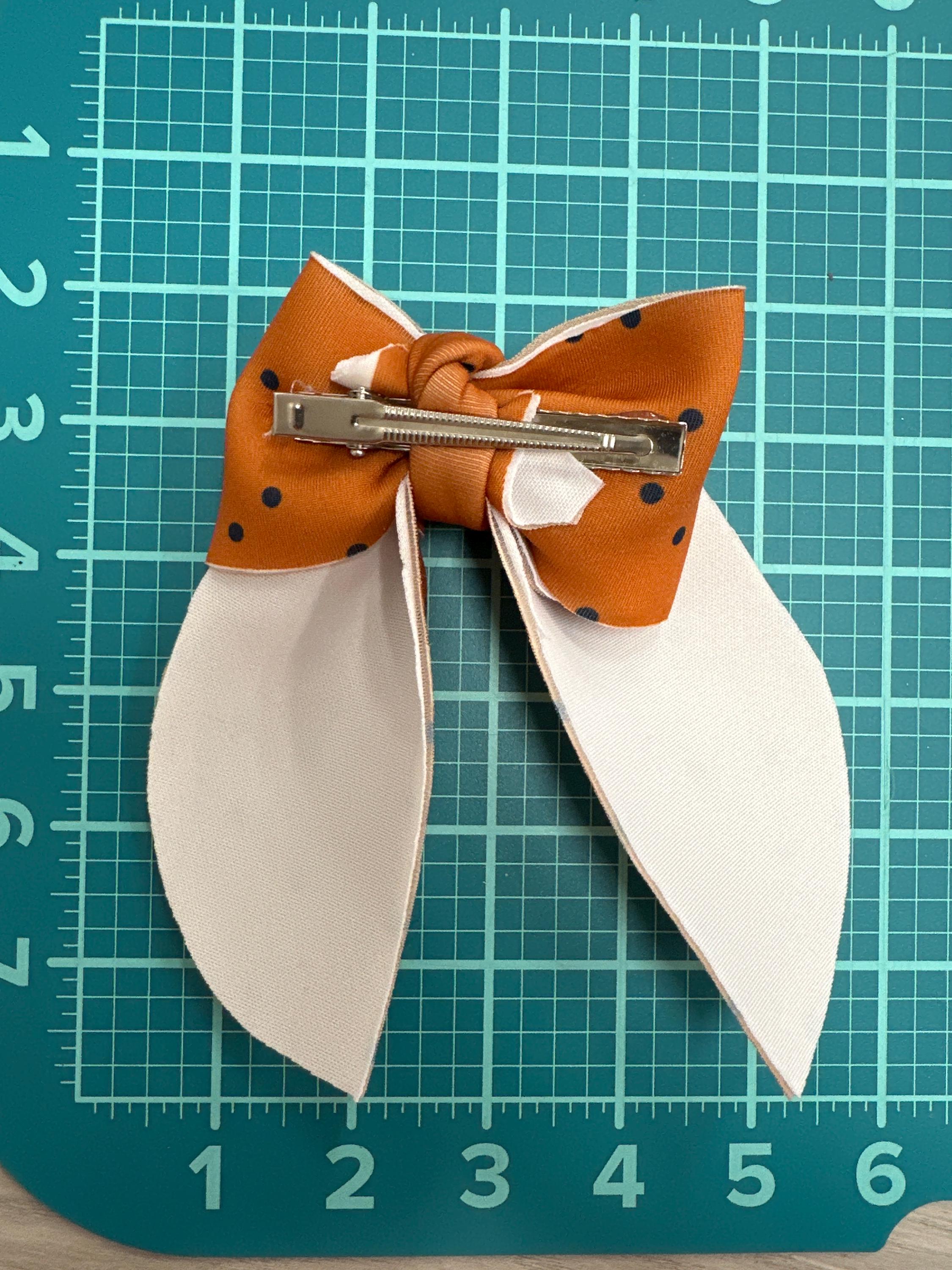 Autumn Harvest Sailor Neoprene Hair Bows