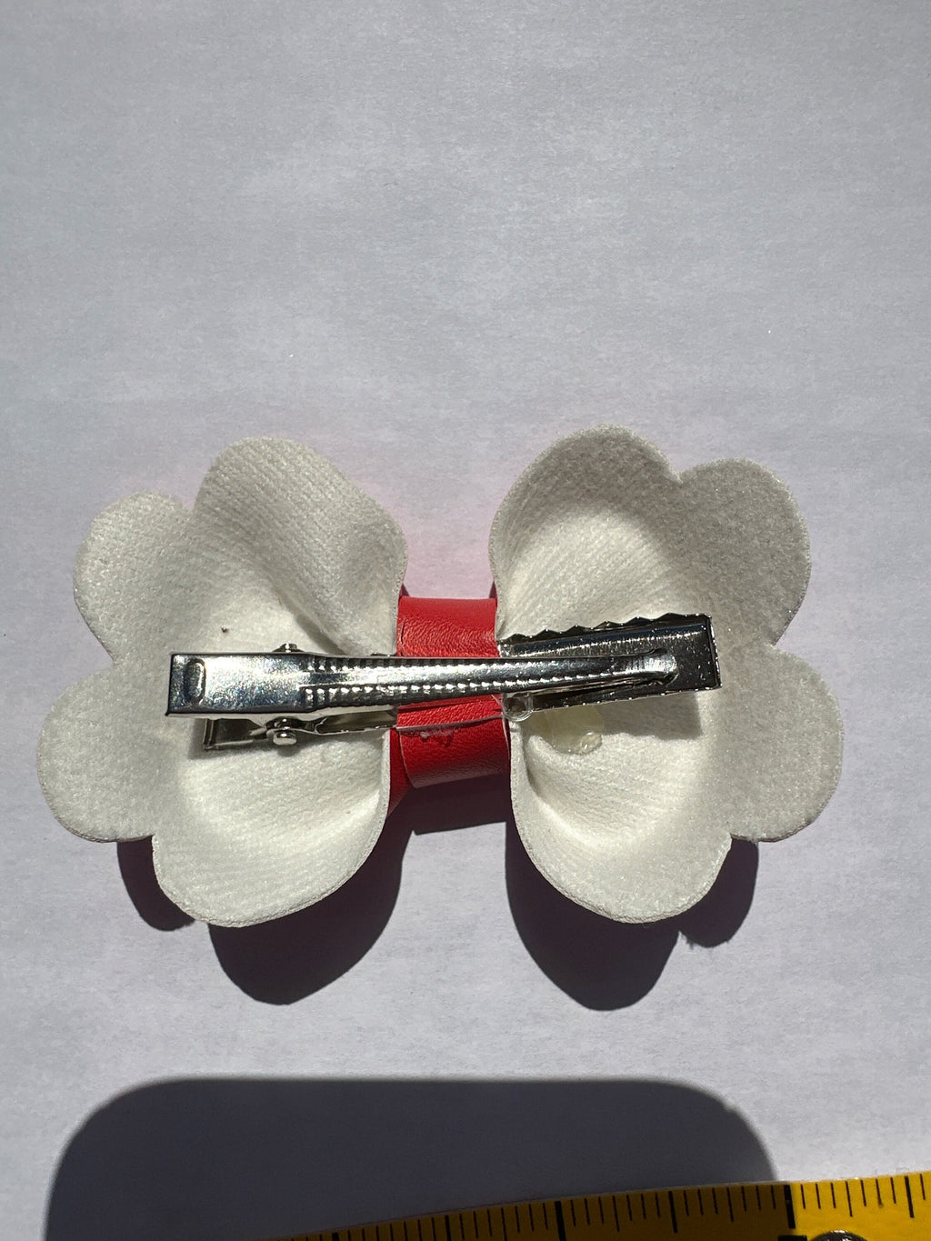 Heart Breaker Faux Leather Hair bows