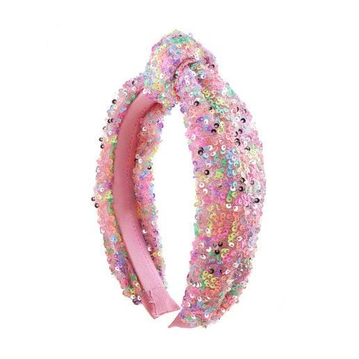 Christmas Party Colorful Sequin Knot Headband