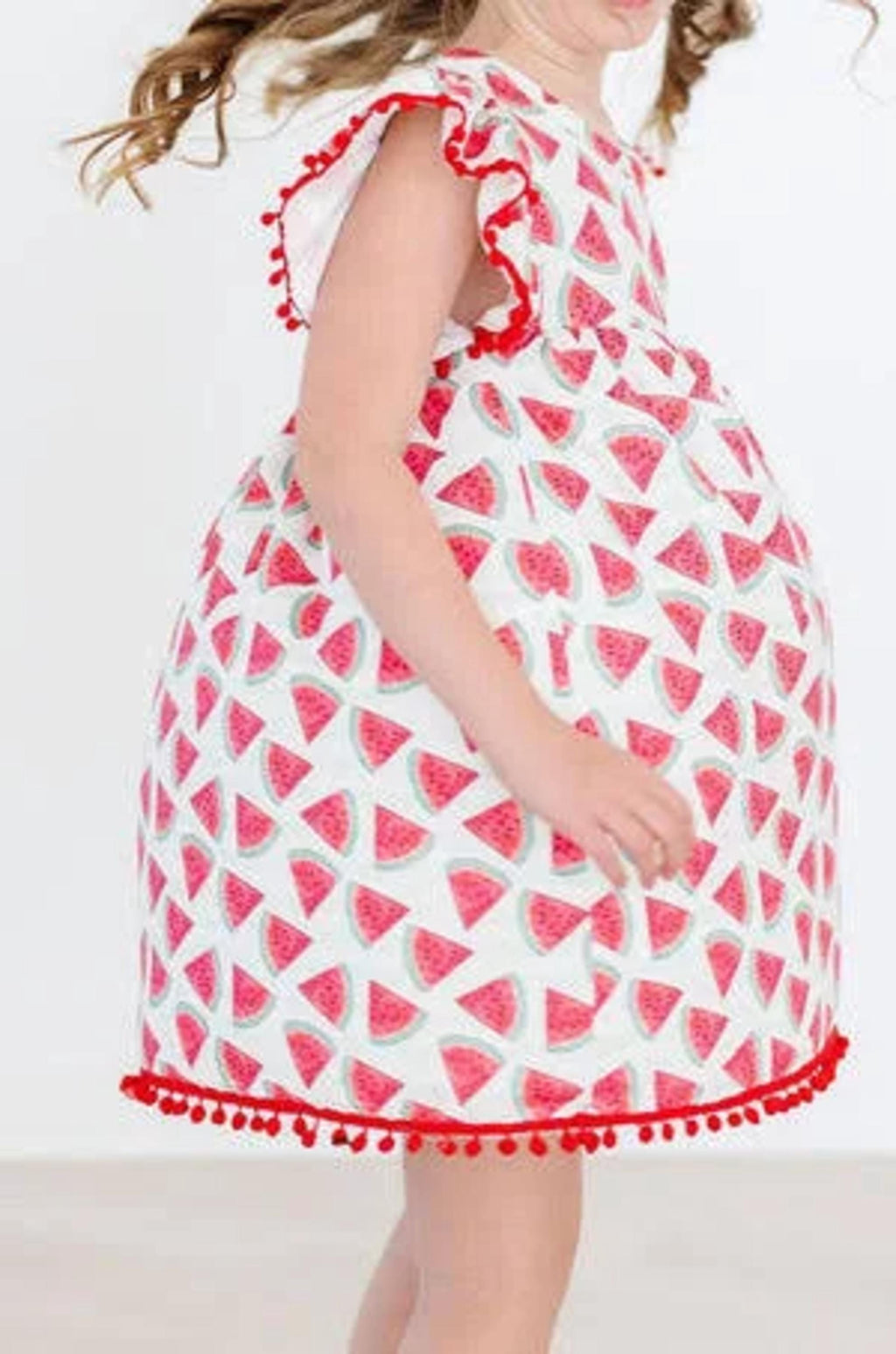 Watermelon Pom Pom Dress