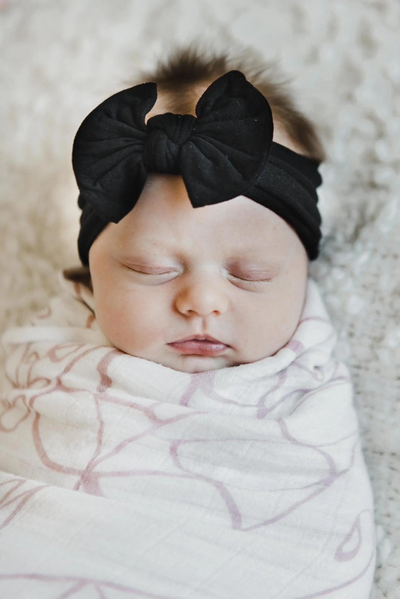 Nylon Bow Headwrap