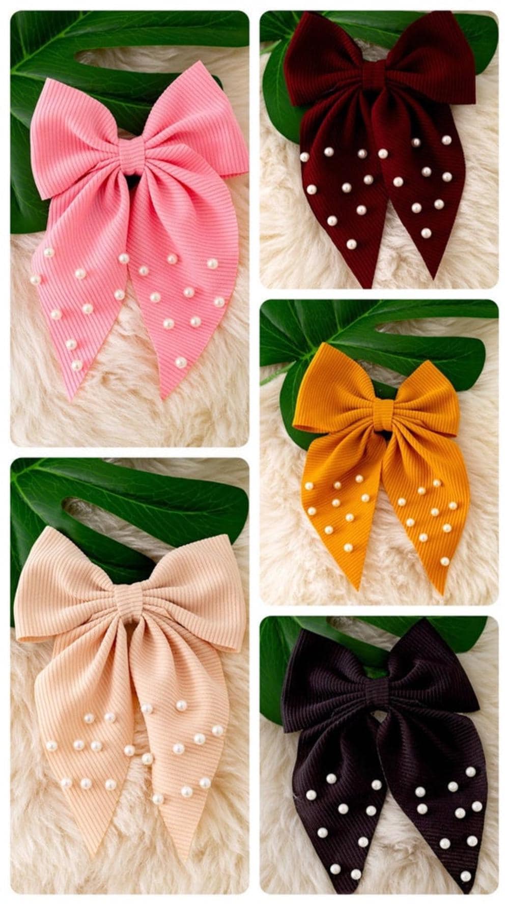 Coquette Chiffon Hair Clip w/Alligator Clip