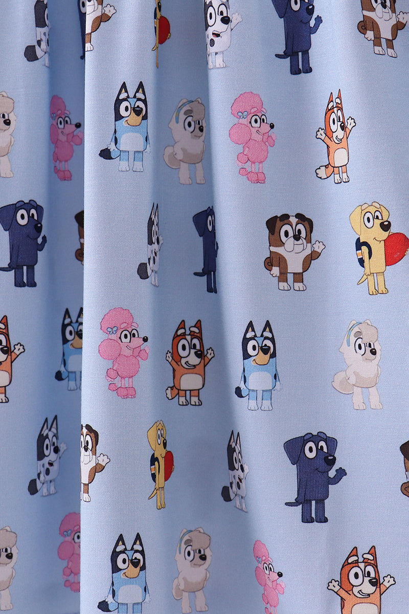 Bluey character print bamboo dress
