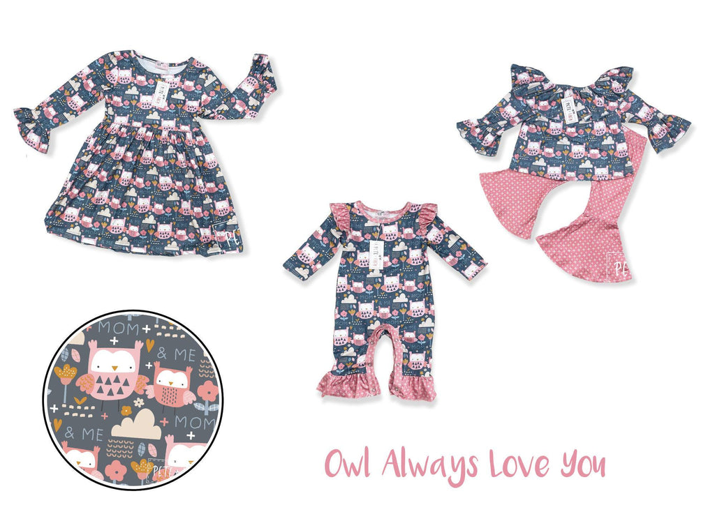 Owl Always Love You Dress Girls Dress (Pete + Lucy)
