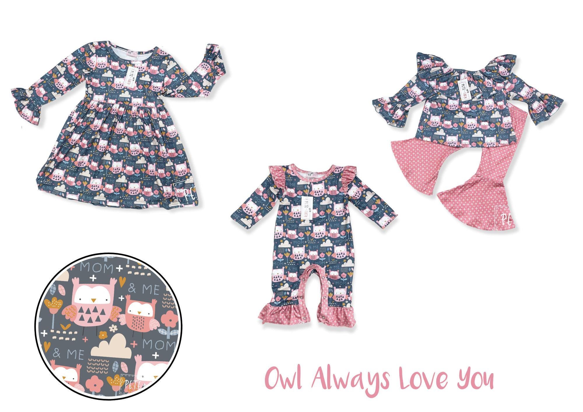 Owl Always Love You Dress Girls Dress (Pete + Lucy)