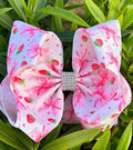 Coquette & Strawberry Printed Hair Bows